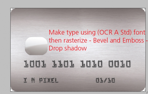 Creation of Credit Card: Step 4